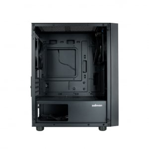 Zalman T3 PLUS táp nélküli ablakos mATX ház fekete