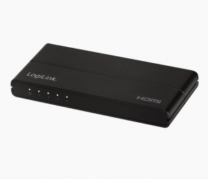 Logilink HDMI elosztó 1x4 port 4K/60 Hz HDCP HDR CEC (HD0037)