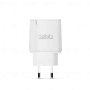 Delight 55046WH hálózati adapter USB-C fehér