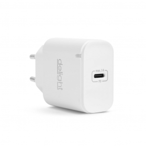 Delight 55046WH hálózati adapter USB-C fehér