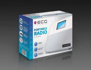 ECG R 300 multimédiás rádió fehér