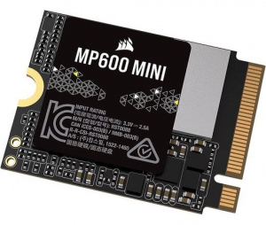 1TB Corsair SSD M.2 MP600 Mini PCIe Gen4 x4 2230 meghajtó (CSSD-F1000GBMP600MN)