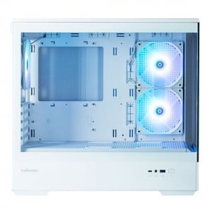 Zalman Mini P30 táp nélküli ablakos ház fehér (P30 WHITE)