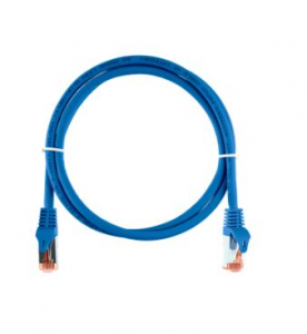 Nikomax Patch kábel S/FTP CAT6a LSOH, Essential Series, 2m, kék (NMC-PC4SA55B-ES-020-C-BL)