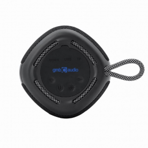 Gembird SPK-BT-LED-03-BK Bluetooth hangszóró fekete