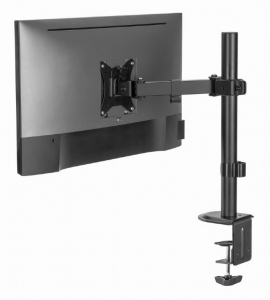 Gembird 1 karos asztalra erősíthető monitor tartó 17”-32” fekete (MA-D1-03)