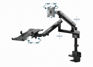 Gembird asztali monitor- és laptop konzol 17"-32" (MA-DA3-02)
