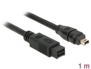 Delock FireWire 9 érintkezős > 4 érintkezős kábel 1m (82588)