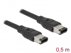 Delock FireWire 6 érintkezős > 6 érintkezős kábel 0,5m (83273)