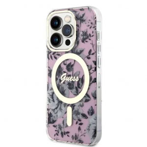 Guess Apple Iphone 14 Pro tok virágos GUHMP14LHCFWSP (127854)