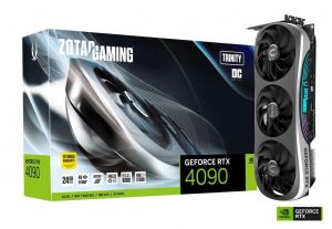 Zotac GeForce RTX 4090 24GB Trinity OC videokártya (ZT-D40900J-10P) - Bontott termék!