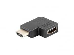 Lanberg HDMI apa- HDMI anya 90 fokos adapter (AD-0035-BK)