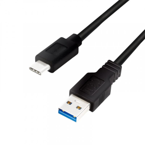 LogiLink USB-C - USB-A kábel 0,5m fekete (CU0167)