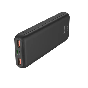 Hama PD20-HD 20000mAh Power Bank fekete (201663)
