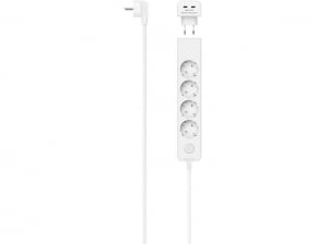 Hama hálózati elosztó 5 csatlakozós +2x USB-C 1,4m fehér (223191)