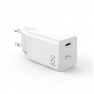 XO CE10 USB-C hálózati töltő PD 65 W fehér (128637)