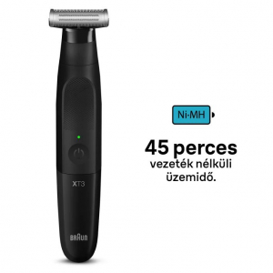 Braun Series X XT3100 hibrid trimmer archoz 4D-flex pengével (10AS490161)