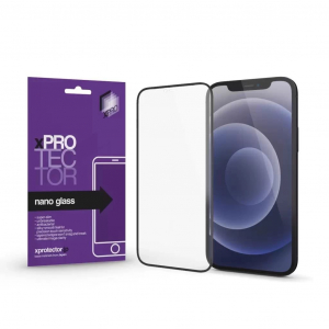 Xpro Samsung A05s Nano Glass kijelzővédő fekete kerettel (129535)