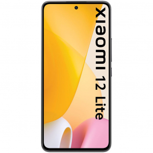 Xiaomi 12 Lite 8/256GB Dual-Sim mobiltelefon fekete