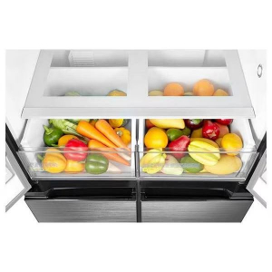 Midea MDRF632FIE46 side by side hűtőszekrény inox