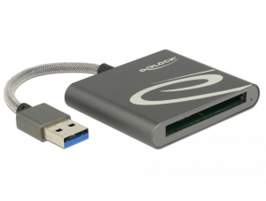 Delock USB 3.0 kártyaolvasó CFast 2.0 memóriakártyákhoz (91525)