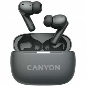 Canyon OnGo 10 ANC TWS-10 Bluetooth fülhallgató sötétszürke (CNS-TWS10BK)