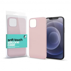 Xpro Soft Touch Apple iPhone 15 Plus szilikon tok pink (129318)