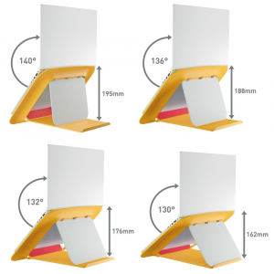 Leitz Ergo Cosy Laptop állvány melegsárga (64260019)
