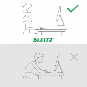 Leitz Ergo monitorállvány fehér (64340001)