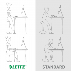 Leitz COSY Ergo Active ergonomikus ülő-álló szék meleg sárga (65180019)