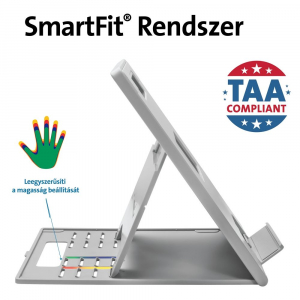 Kensington SmartFit Easy Riser Go 14" notebook állvány szürke (K50421EU)