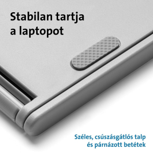 Kensington SmartFit Easy Riser Go 14" notebook állvány szürke (K50421EU)