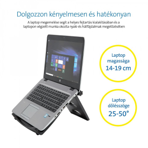 Kensington SmartFit Easy Riser notebook állvány (K52788WW)