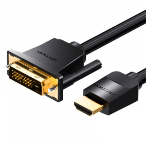 Vention HDMI - DVI átalakító kábel 1m fekete (ABFBF)