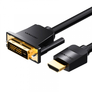 Vention HDMI - DVI átalakító kábel 1,5m fekete (ABFBG)