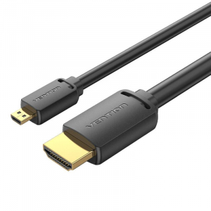 Vention HDMI-A - HDMI-D átalakító kábel 4K HD 1,5m fekete (AGIBG)