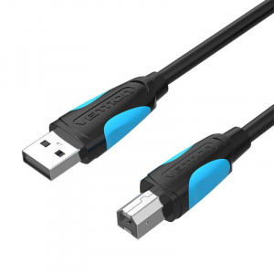 Vention USB-A - USB-B nyomtató kábel 3m fekete (VAS-A16-B300)