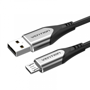 Vention USB 2.0 A - Micro-B kábel 3A 0,5m szürke (COAHD)