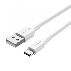 Vention USB 2.0 A - USB-C kábel 3A 3m fehér (CTHWI)