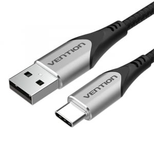 Vention USB 2.0 A - USB-C kábel 3A 0,5m szürke (CODHD)