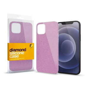 Xpro Diamond Apple iPhone 15 Plus szilikon tok pink (128943)