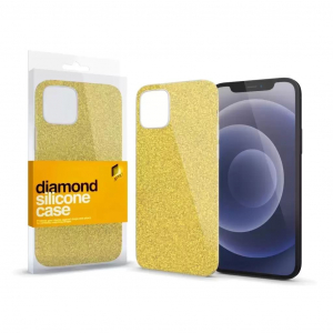 Xpro Diamond Apple iPhone 15 Plus szilikon tok arany (128947)