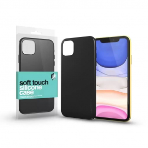 Xpro Apple iPhone 15 készülékhez soft touch silicone case fekete (128949)