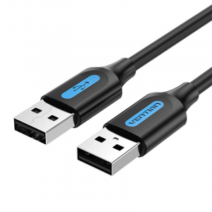 Vention USB 2.0 A kábel 1m fekete (COJBF)