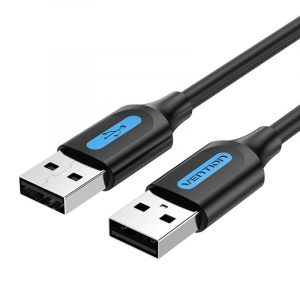 Vention USB 2.0 A kábel 0,5m fekete (COJBD)