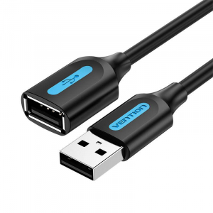 Vention USB 2.0 hosszabító kábel 5m fekete (CBIBJ)