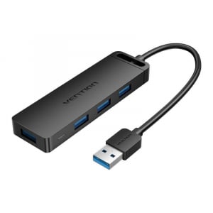 Vention USB 3.0 4 portos HUB 1m fekete (CHLBF)