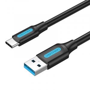 Vention USB 3.0 A - USB-C kábel 2m fekete (COZBH)