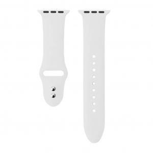 XPRO Apple Watch szilikon sport szíj fehér 38mm/40mm/41mm (128018)