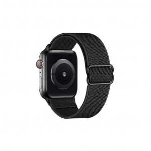 XPRO Apple Watch szövet körpánt fekete 38mm/40mm/41mm (128080)